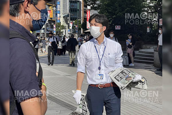 Fiscalía japonesa imputa a sospechoso por asesinato de Shinzo Abe