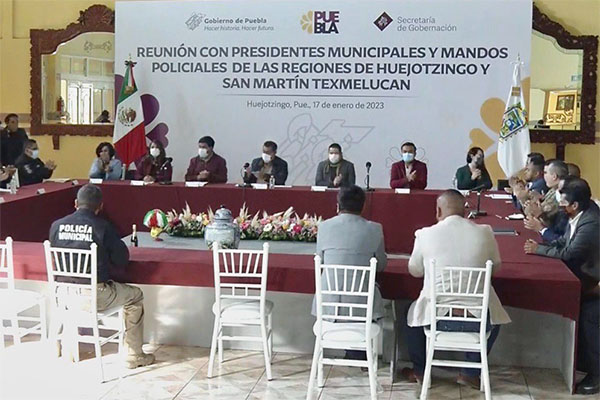 Estado reforzará seguridad en municipios, sostiene Salomón Céspedes