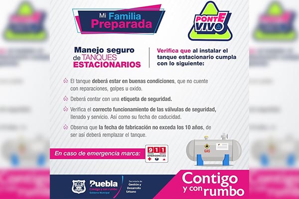 ¡Ponte vivo con tus tanques de gas!