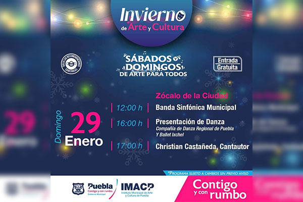 Ayuntamiento invita a disfrutar de actividades culturales y artísticas este fin de semana
