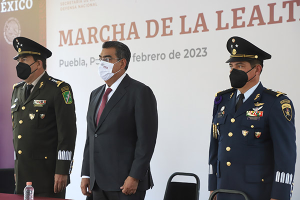 Preside gobernador Céspedes ceremonia conmemorativa a la Marcha de la Lealtad