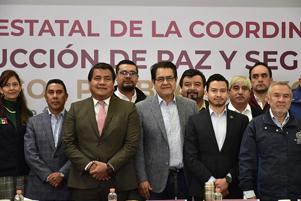 Fortalece gobierno de Puebla estrategias en seguridad con Hidalgo y Tlaxcala