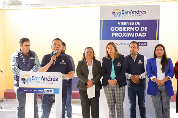 Ayuntamiento de San Andrés Cholula lleva a cabo el "Viernes de Gobierno de Proximidad"