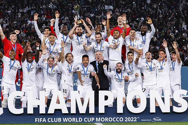 Real Madrid conquista su quinto Mundial de Clubes