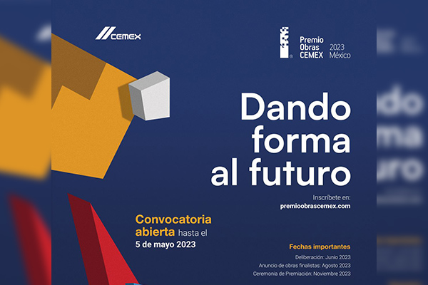 CEMEX lanza convocatoria para el Premio Obras 2023