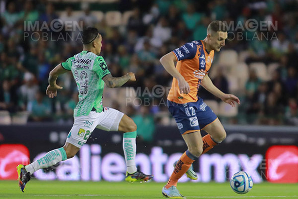 El Puebla tuvo vergonzosa actuación ante el León de Nicolás Larcamón