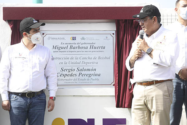 Con infraestructura deportiva, gobierno abona a reconstrucción del tejido social