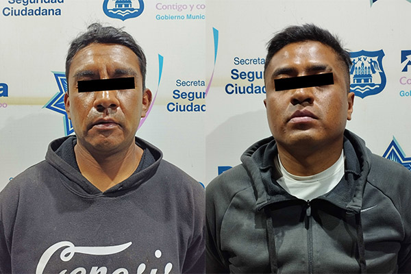 Detenidos dos ladrones; pertenecen a la banda de “los Gruyeros”
