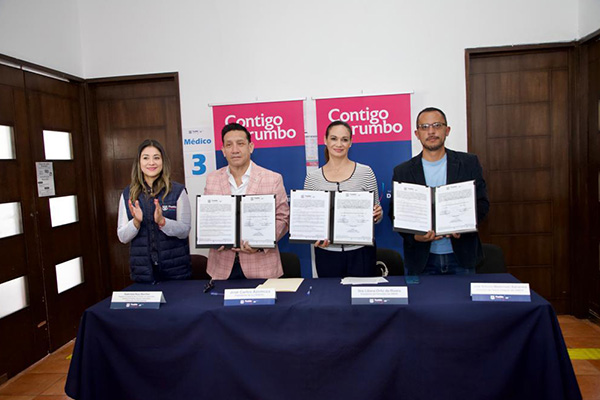 SMDIF Y CANIRAC firman convenio para la inclusión de personas con discapacidad