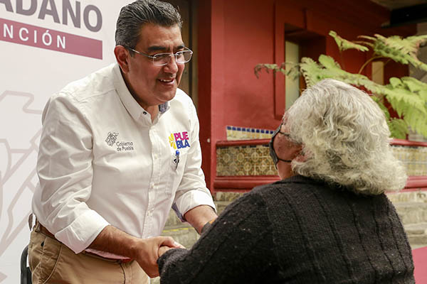 Refrenda Sergio Salomón compromiso del gobierno con la salud de los poblanos
