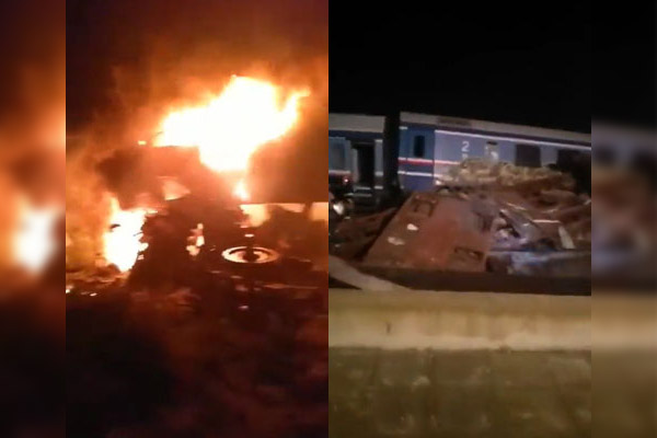 Impactante choque de trenes deja decenas de heridos en Grecia