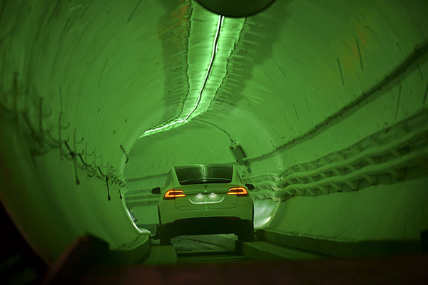 LVCC Loop, sistema de túneles de Musk que podría llegar a México de la mano de Tesla