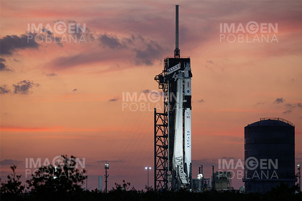 NASA y SpaceX lanzan sexta misión tripulada a estación espacial