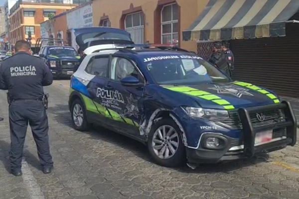 Enésimo choque de patrulla deja un policía herido
