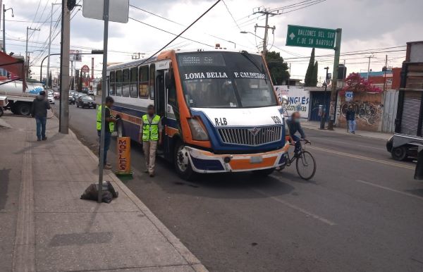 Van al corralón las primeras unidades de transporte público irregulares
