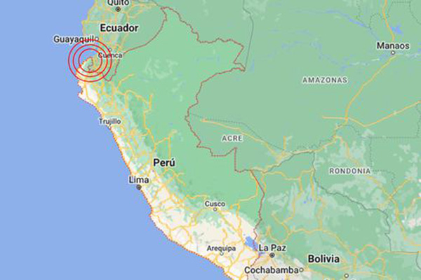 Una niña muerta y docenas de heridos en Perú por sismo registrado en Ecuador
