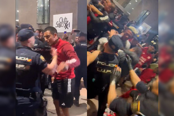 Insólito altercado: seleccionados peruanos protagonizan pelea contra policías de Madrid