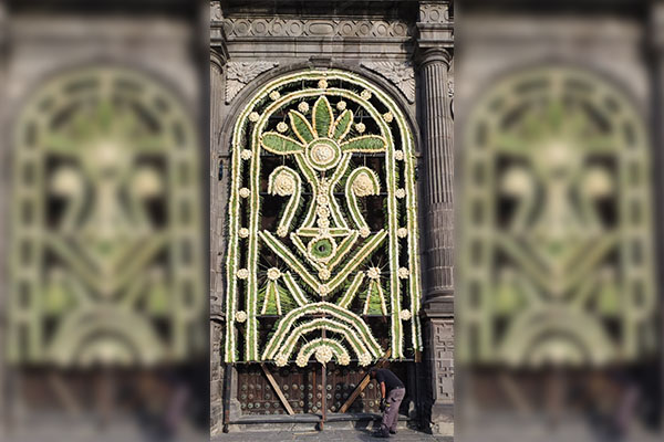 El retablo de Flor de Cucharilla adornará la Puerta del Perdón de la Catedral