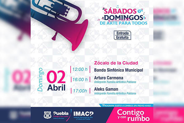 Arte y cultura para todas y todos en Puebla capital