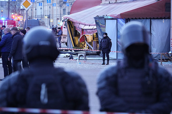 Aumenta a 33 el número de heridos por explosión en San Petersburgo