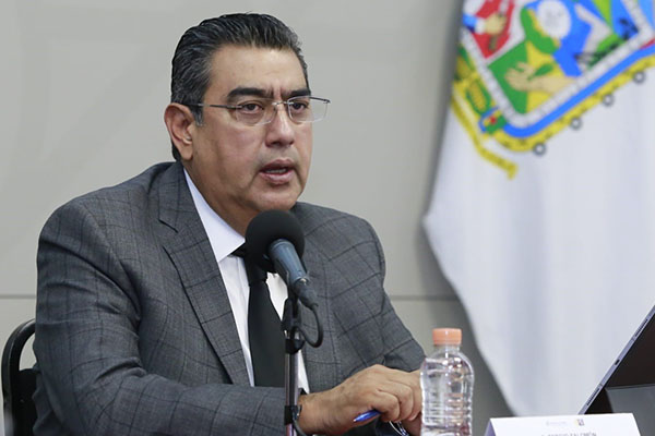 Respalda Puebla agenda de trabajo de AMLO, recalca Sergio Salomón
