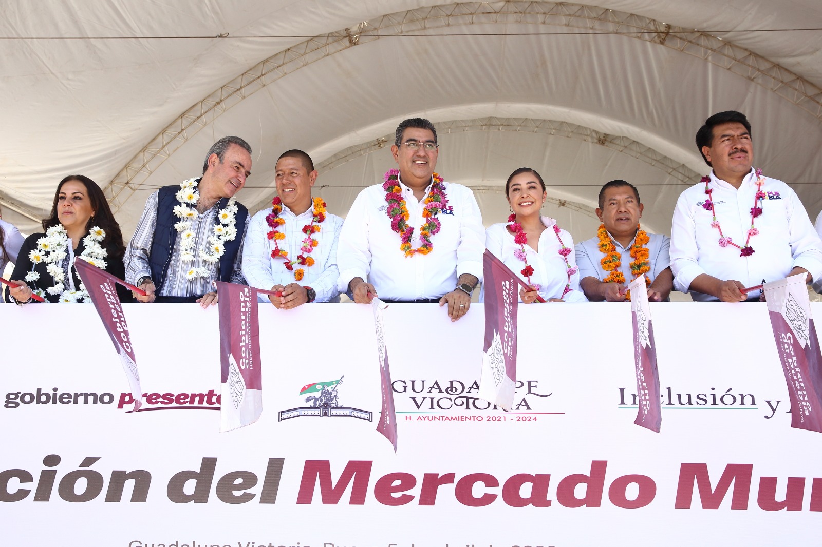 Bajo una visión social, gobierno de Sergio Salomón detona progreso en Guadalupe Victoria