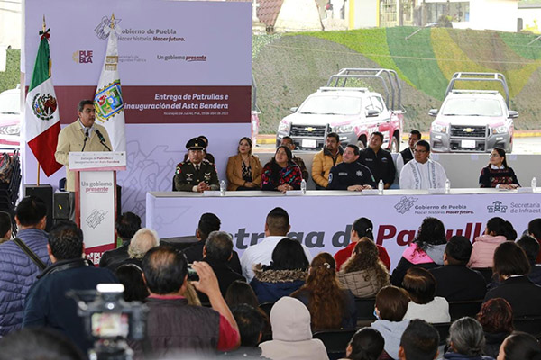 Con unidad, gobierno de Puebla brinda herramientas para el progreso colectivo