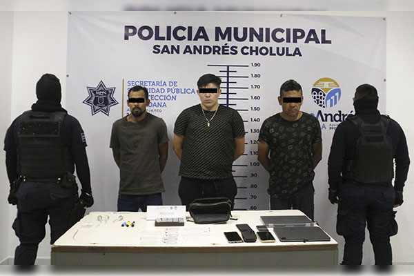 Caen tres integrantes de “los Santos”; se dedicaban a falsificar documentos