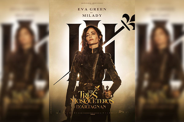 Eva Green será Milady en Los Tres Mosqueteros: D