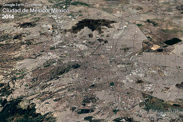 El asombroso timelapse de Google Earth que muestra la evolución del planeta
