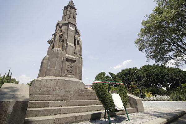 El monumento a los fundadores de Puebla: 90 años de historia no valorada