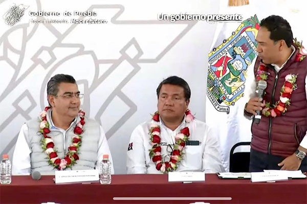 Encabeza Sergio Salomón jornada de “Martes ciudadano” en Tepeaca