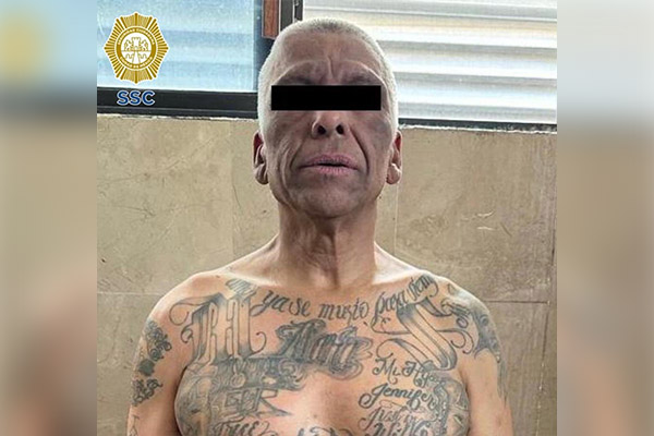 Detienen en CDMX al “Indio de Hollywood”, líder de la Mara Salvatrucha