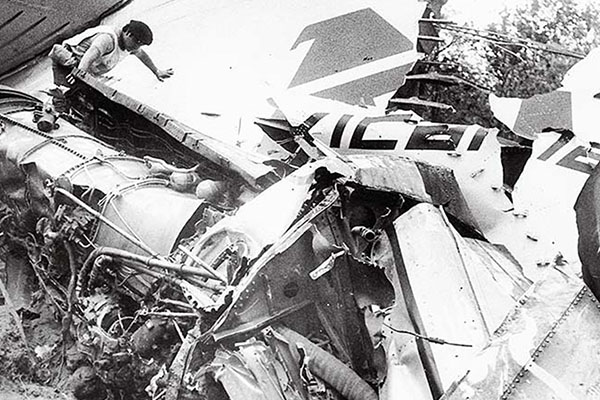 Accidentes de avión, poco frecuentes pero muy trágicos