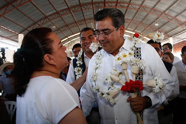 Trabaja gobierno estatal de cara al pueblo: Sergio Salomón