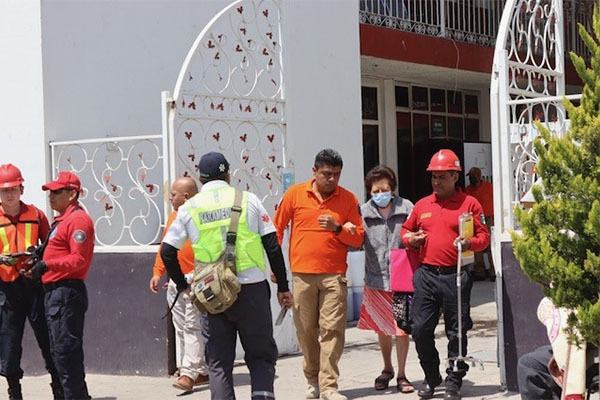 Participa Amozoc en Simulacro Nacional 2023