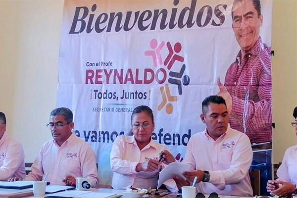 Expone Reynaldo Mora falta de representación de actual dirigencia del SETEP
