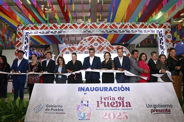 Inaugura Sergio Salomón Feria De Puebla 2023: “En el estado se vive en familia”