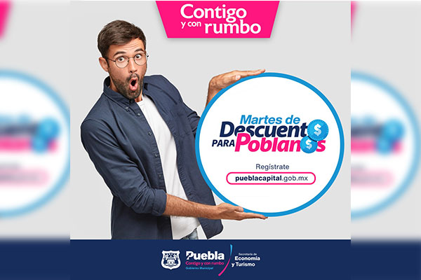 Martes de Descuentos para Poblanos llega a 1,900 negocios afiliados