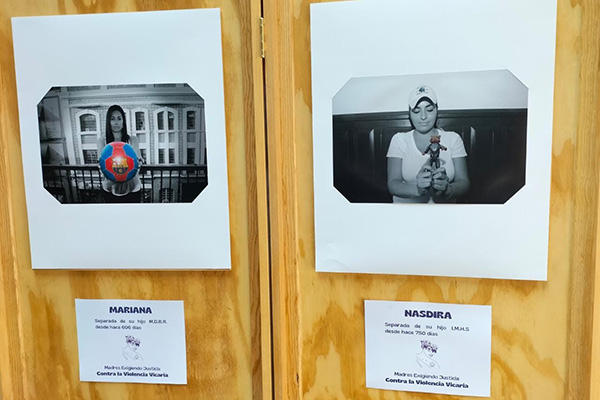 Regidores presentan exposición “Voces contra la Violencia Vicaria”