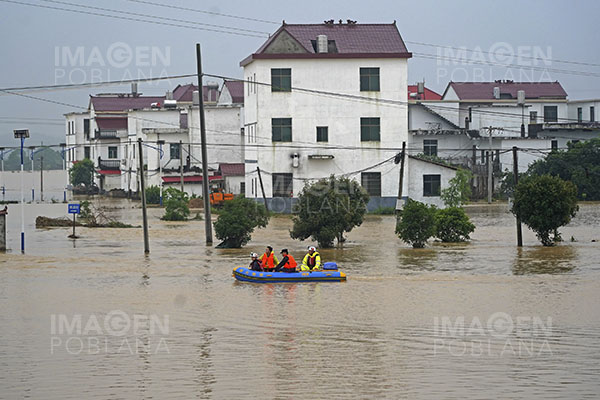Lluvias torrenciales afectan a 536,000 personas en China