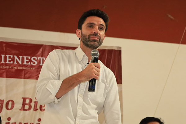 Supervisa Rodrigo Abdala operativo de pago del apoyo gubernamental para adultos mayores