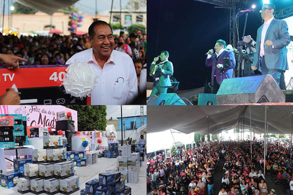 Festeja Mario de la Rosa a las mamás en su día