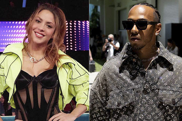 ¿Hay romance? Captan a Shakira y Lewis Hamilton juntos en Miami