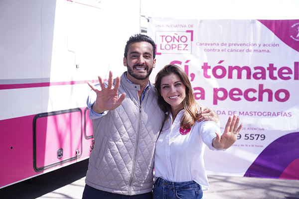 Suma Toño López otro éxito previniendo el cáncer con "Sí ,Tómatelo a Pecho"