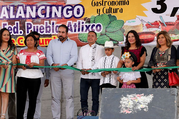 Inaugura Mundo Tlatehui edición 27 de la Feria del Nopal en San Bernardino Tlaxcalancingo
