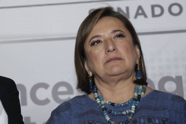 Xóchitl Gálvez sí llegó a la mañanera, pero no la dejaron entrar