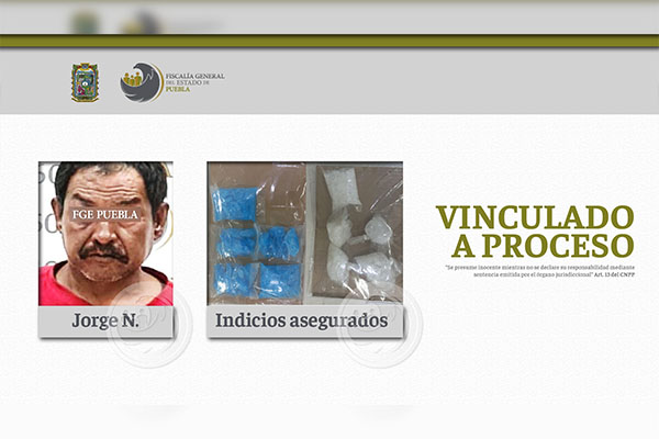 Sujeto distribuía droga cerca de una escuela