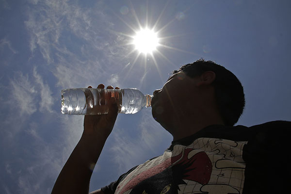 Onda de calor en México genera temperaturas superiores a 40 grados