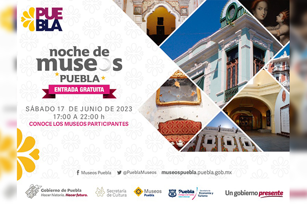 Anuncia Cultura sexta “Noche de Museos” 2023; participarán 10 recintos estatales